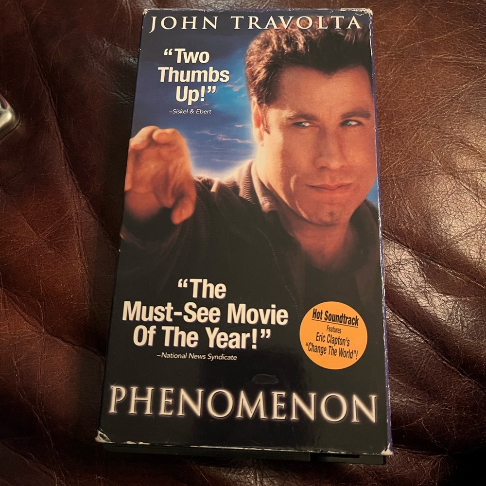 VHS movie phenomenon with John travolta